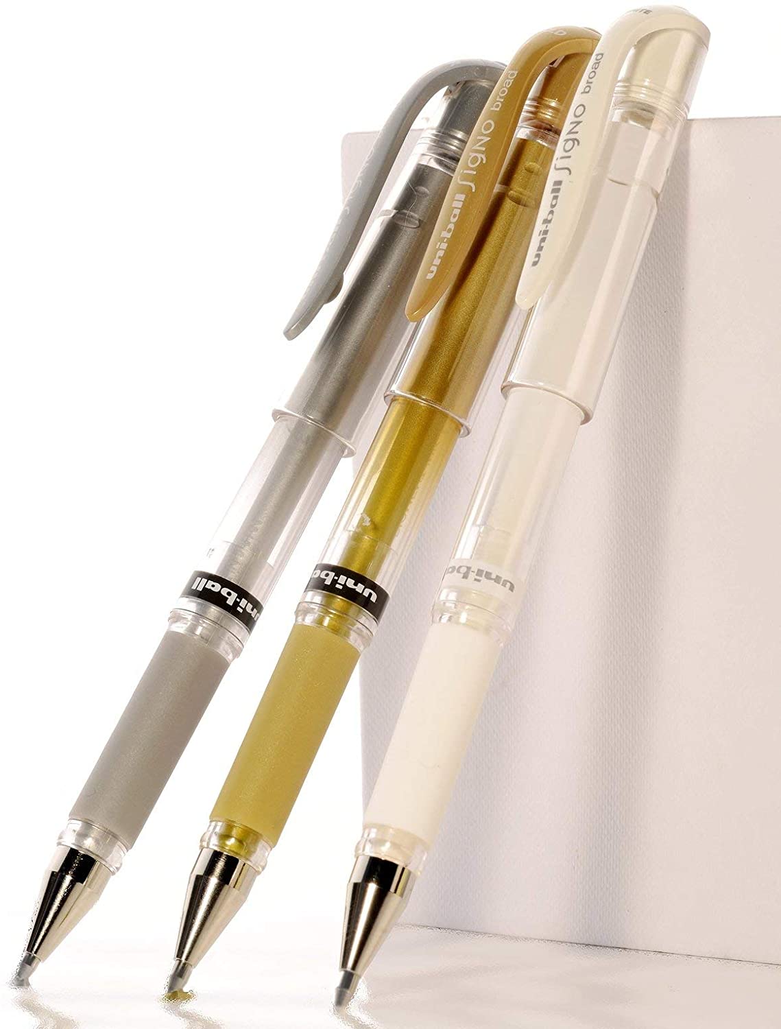 uni-ball Gel-Tintenroller SIGNO broad UM-153, 4er Etui