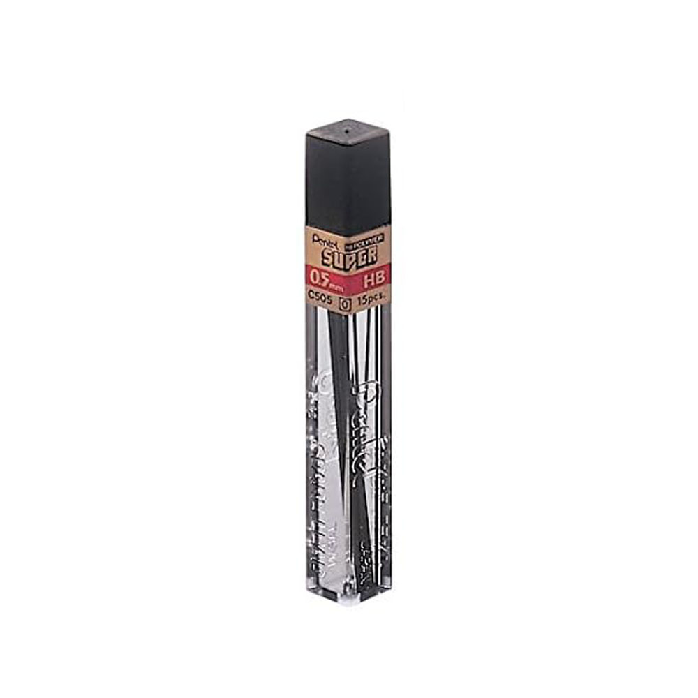 Pentel Druckbleistift-Mine HI-POLYMER SUPER, H�rtegrad: HB