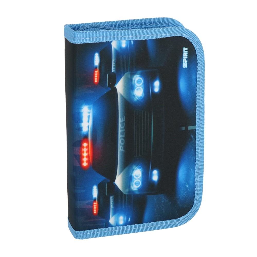 Sch�ler-Etui Polizei 28 teilig 1-Zipper M�ppchen