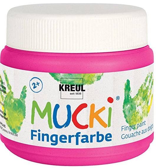 KREUL Fingerfarbe "MUCKI", pink, 150 ml