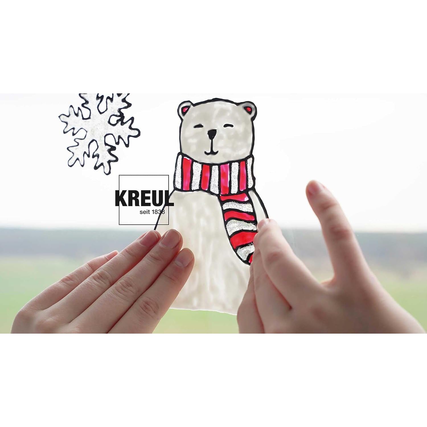 KREUL Window Color Set - Hello Winter