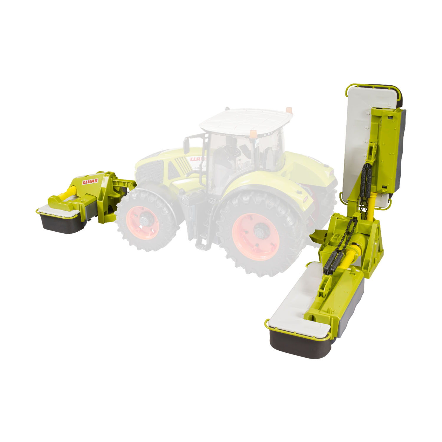 Bruder 02218 Zubeh�r: Claas Disco 8550 C Plus Dreifachm�...