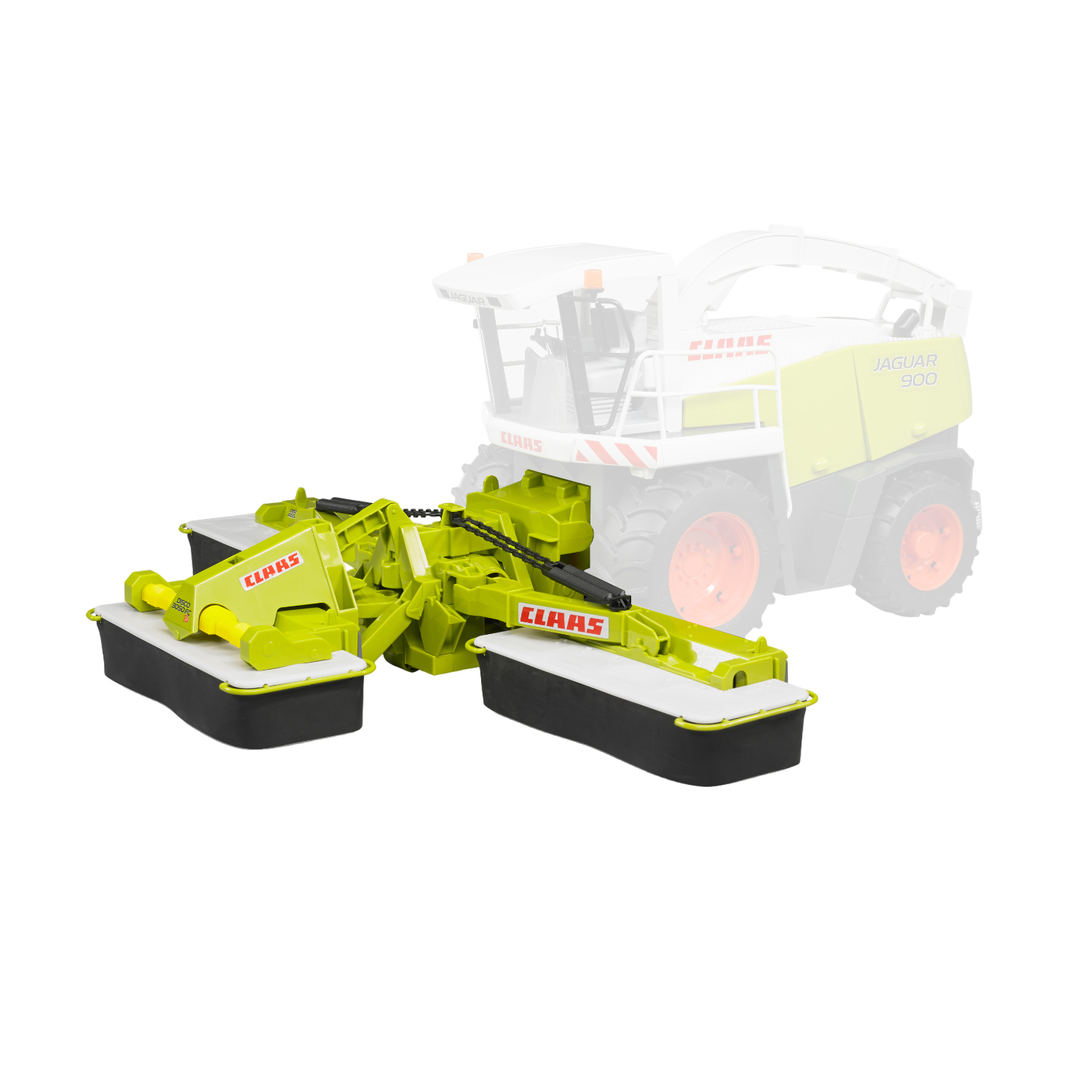 Bruder 02218 Zubeh�r: Claas Disco 8550 C Plus Dreifachm�...