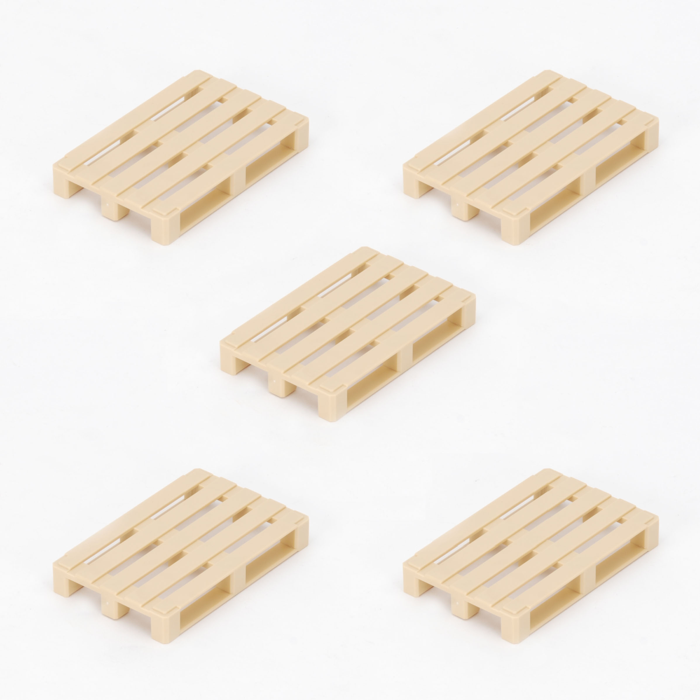 Bruder 45004 Zubeh�r 5x Euro Paletten
