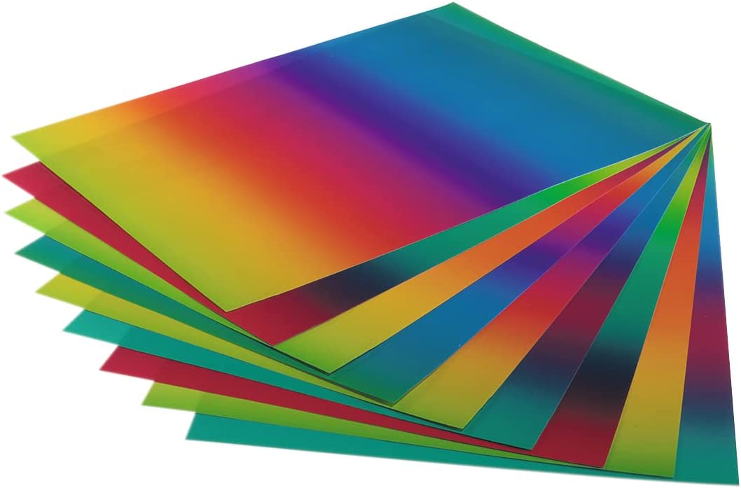 folia Regenbogen-Transparentpapiermappe, 230 x 320 mm
