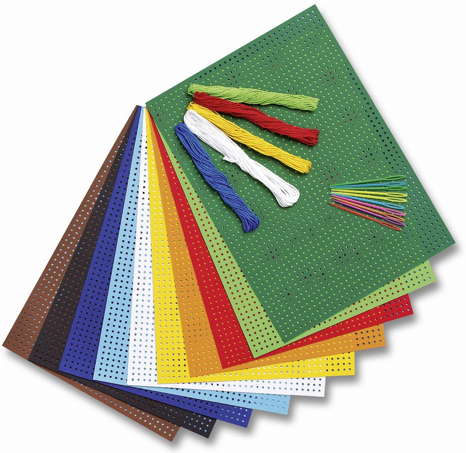 folia Stickkarton-Set, 175 x 245 mm, 300 g/qm, 25-teilig