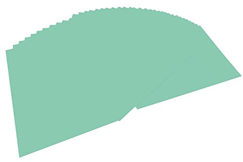 #100xfolia Tonpapier, DIN A4, 130 g/qm, mint