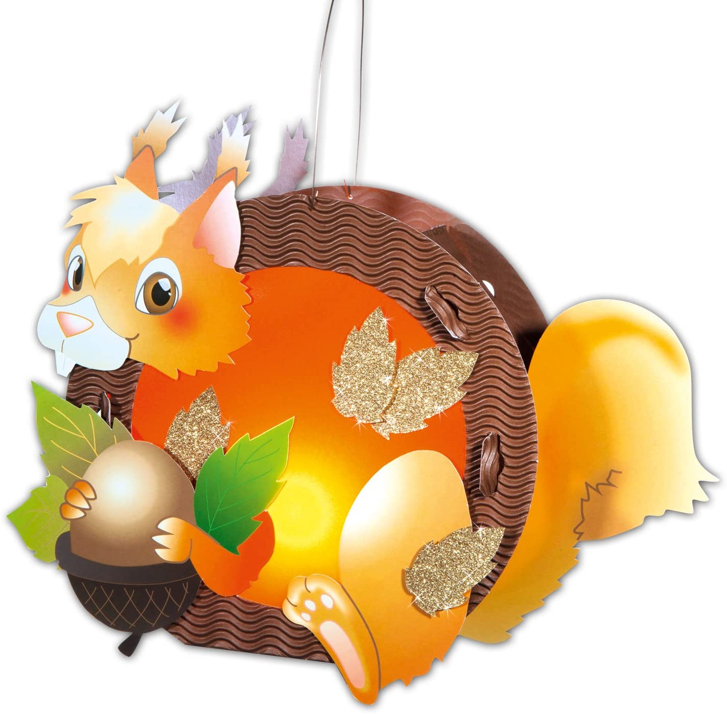 folia Laternen-Bastelset "Eichh�rnchen"