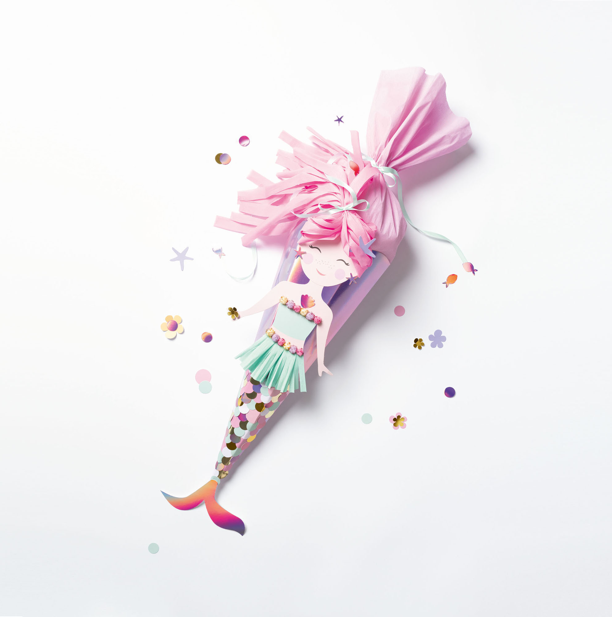 folia Schult�ten-Bastelset Einhorn Frida Meerjungfrau SC...