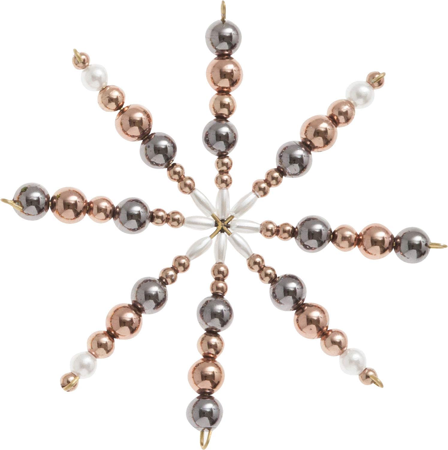 folia Perlensterne-Set "Copper", 340-teilig