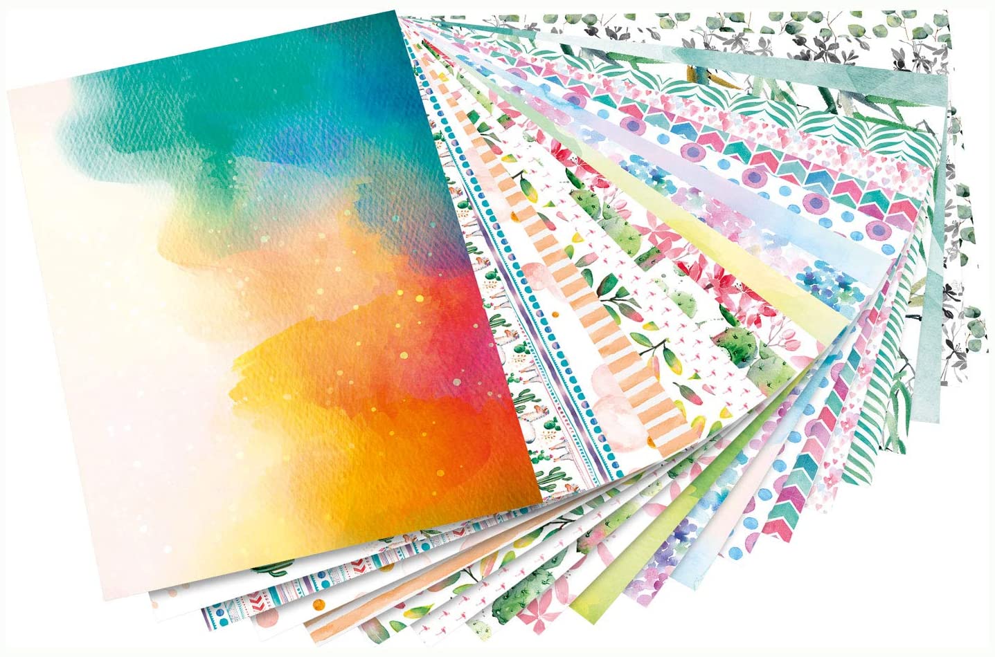 folia Motivblock "Aquarell", 240 x 340 mm, 20 Blatt