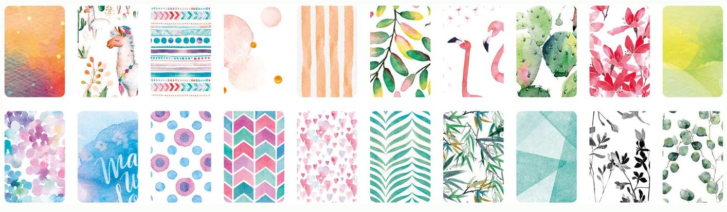 folia Motivblock "Aquarell", 240 x 340 mm, 20 Blatt