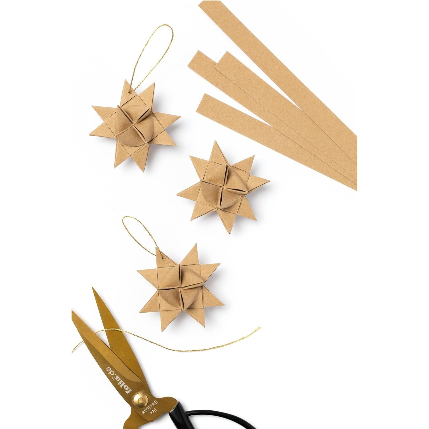 FOLIA Faltpapierstreifen f�r MINI Fr�belsterne 100 Strei...