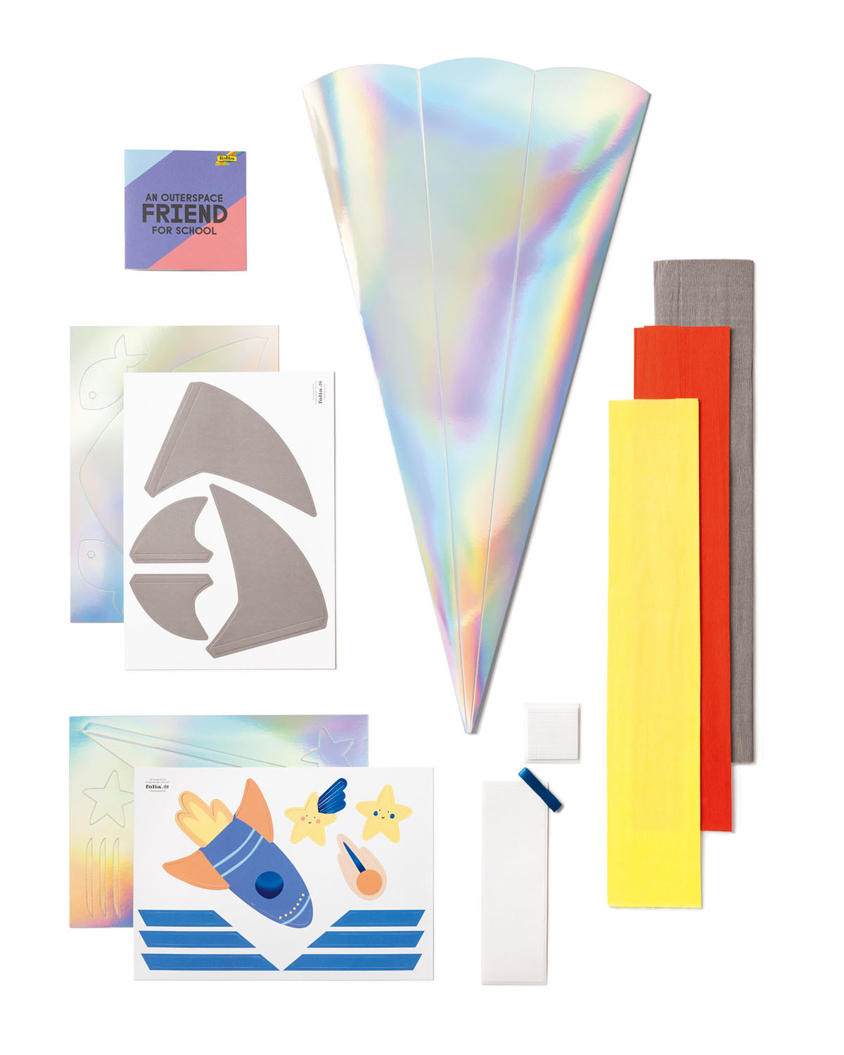 folia Schult�ten-Bastelset SPACE SCHOOL