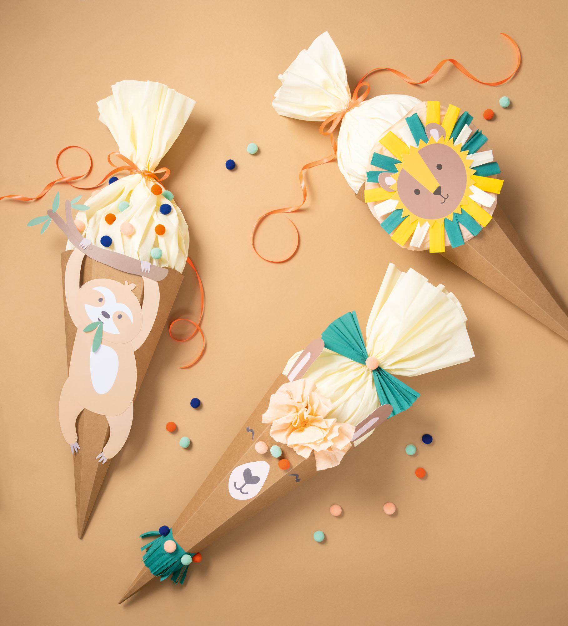 folia Schult�ten-Bastelset SAFARI SCHOOL