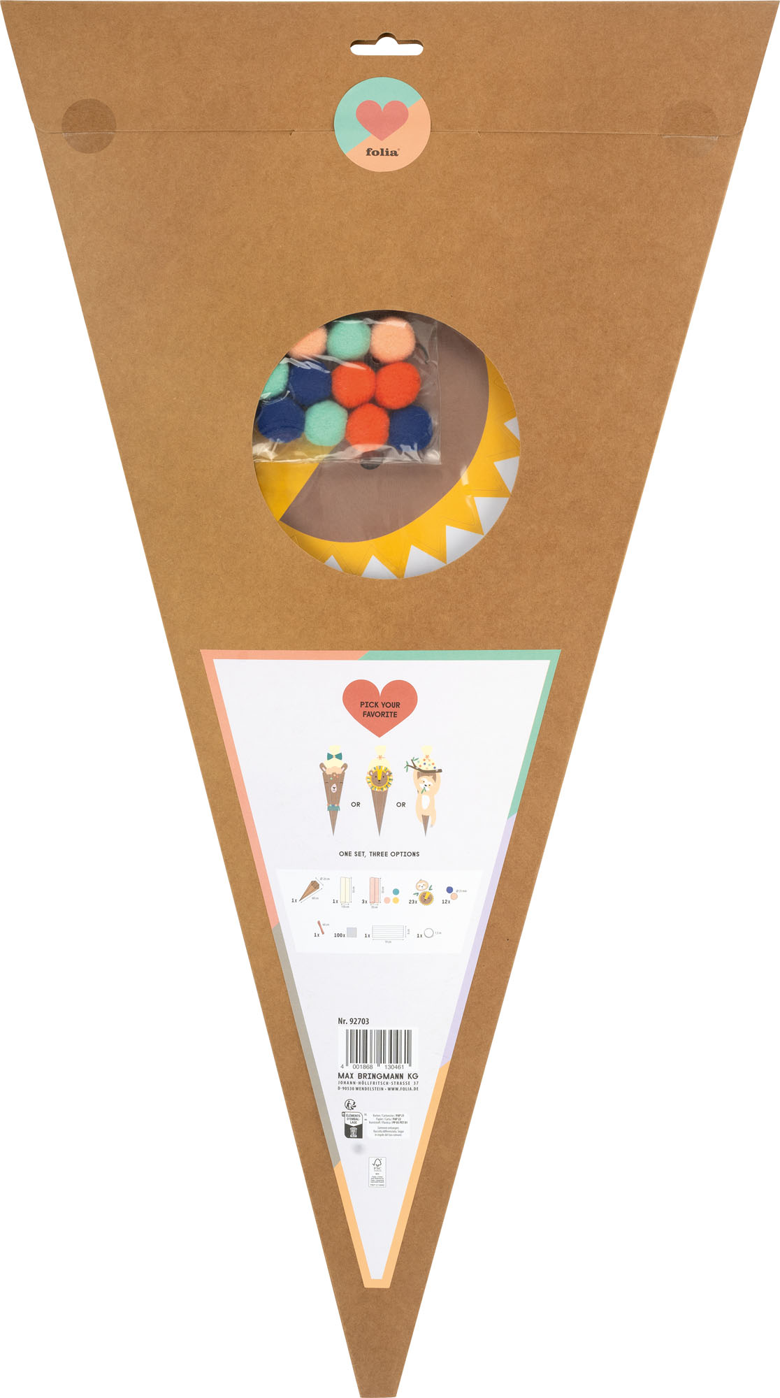 folia Schult�ten-Bastelset SAFARI SCHOOL