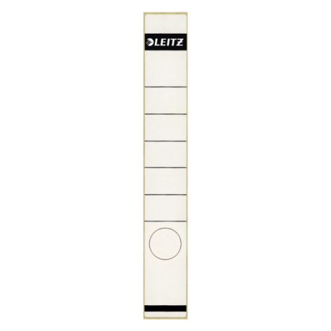 LEITZ Ordnerrcken-Etikett, 39 x 285 mm, lang, schmal, wei