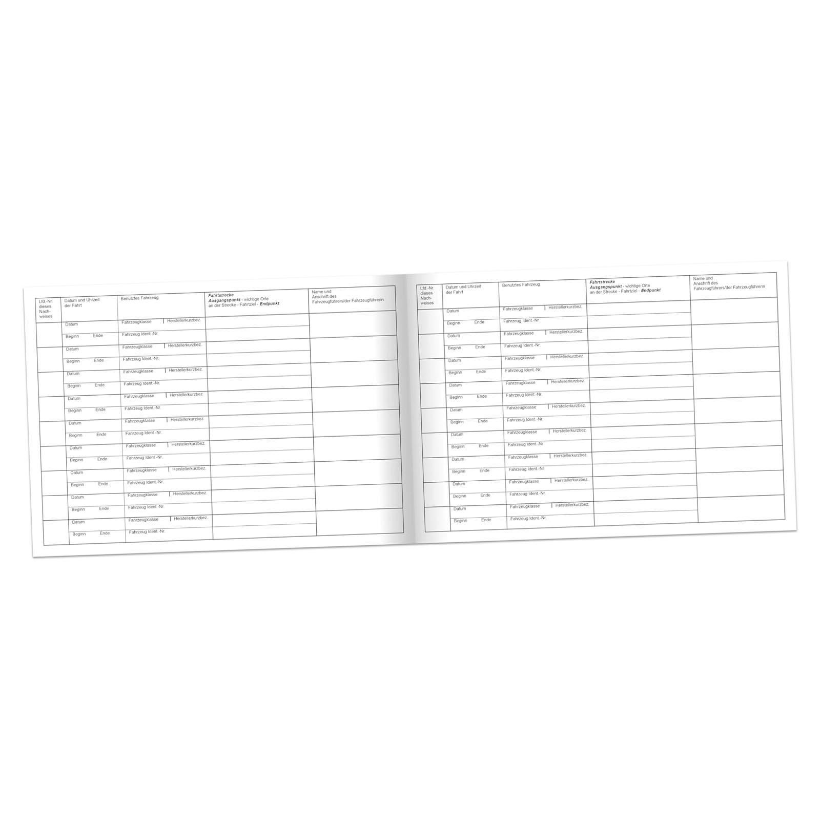 RNK Nachweisbuch Rote Kennzeichen