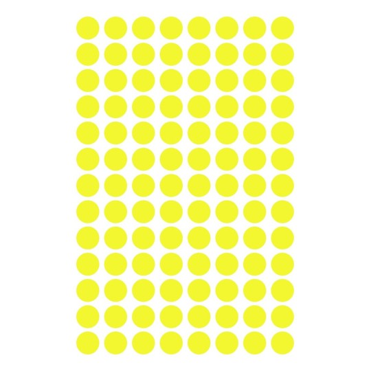 AVERY Zweckform 3013, 416x Markierungspunkte, Durchm. 8 ...