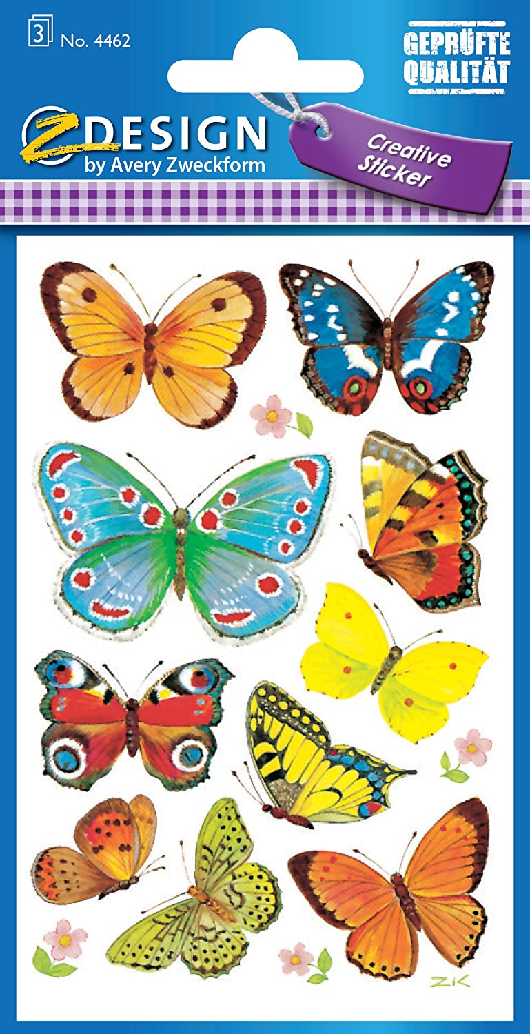 AVERY Zweckform Z-Design Sticker "Schmetterlinge"