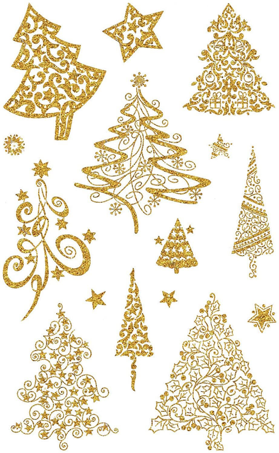 AVERY Zweckform ZDesign Weihnachts-Sticker "B�me" 52273