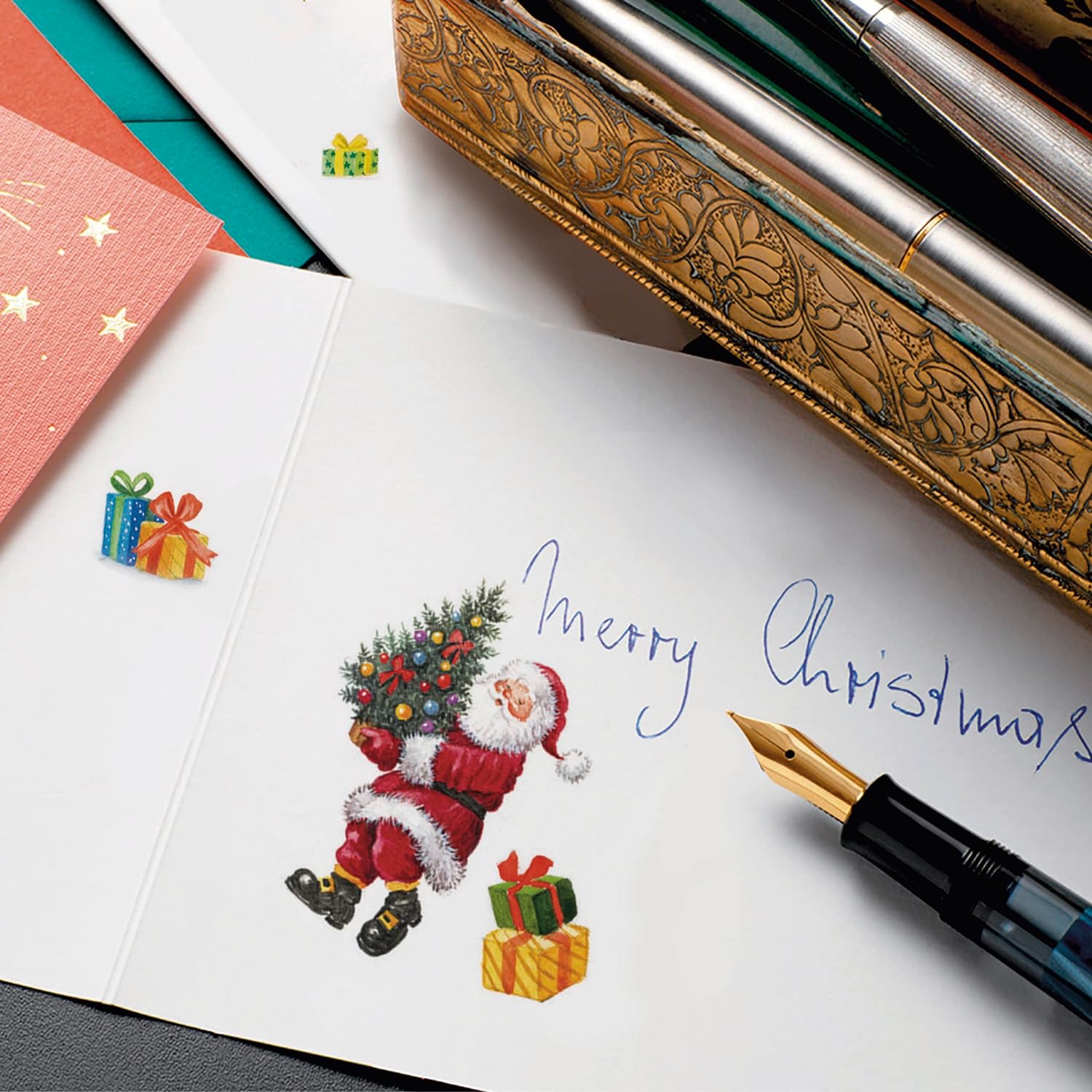 AVERY Zweckform ZDesign Weihnachts-Sticker "Nikolaus"
