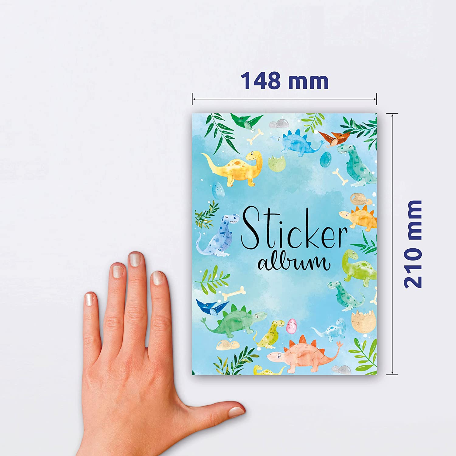 AVERY Zweckform ZDesign KIDS Stickeralbum "Dino", DIN A5