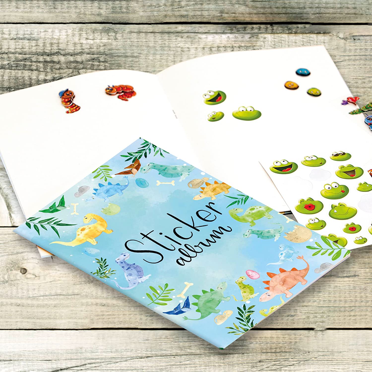 AVERY Zweckform ZDesign KIDS Stickeralbum "Dino", DIN A5