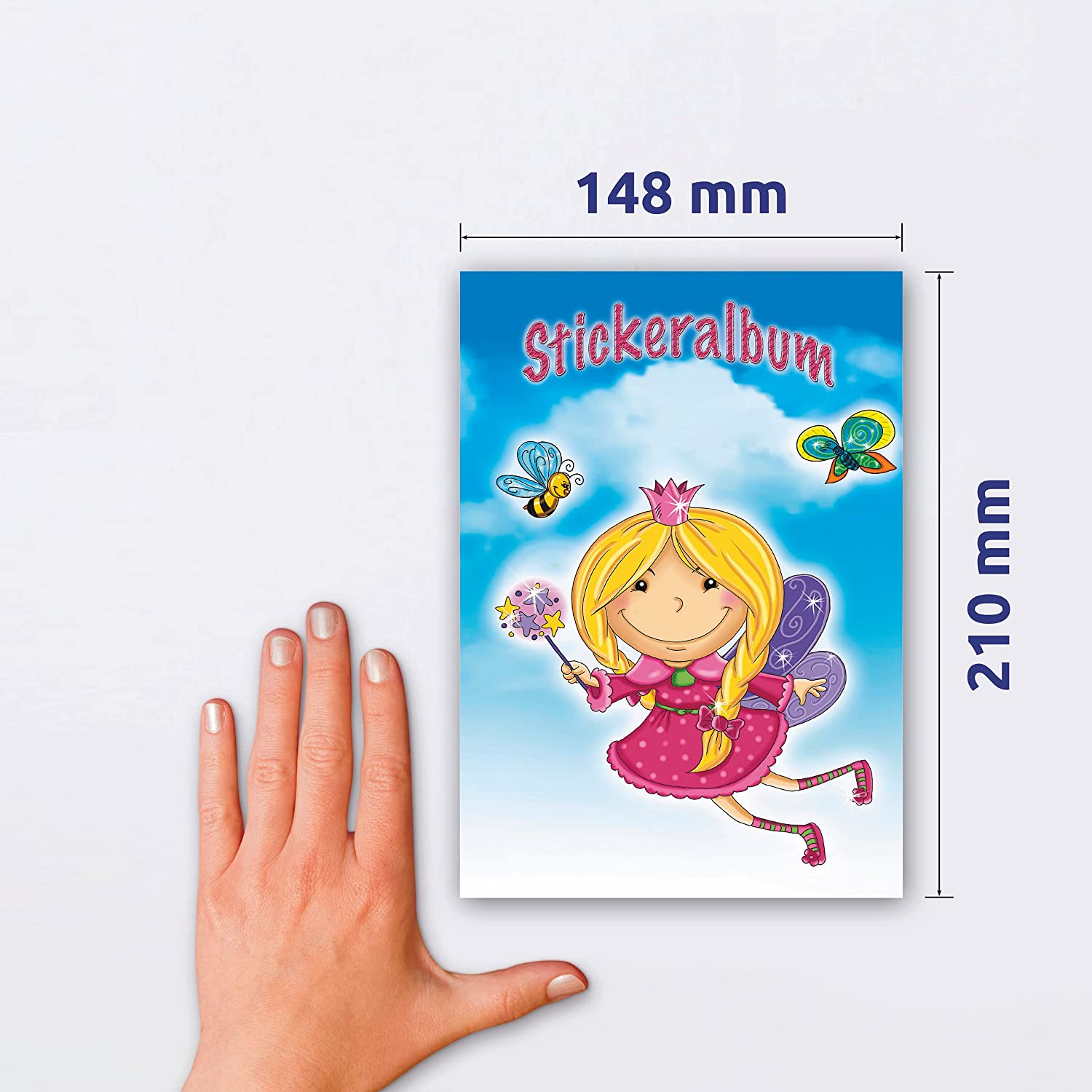 AVERY Zweckform ZDesign KIDS Stickeralbum Prinzessin, ...