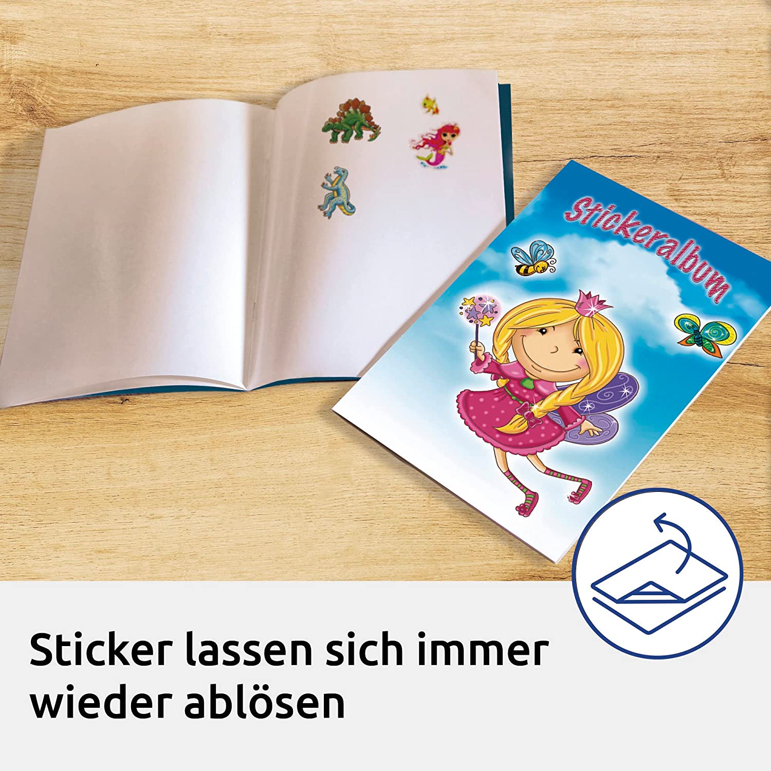 AVERY Zweckform ZDesign KIDS Stickeralbum "Prinzessin", ...