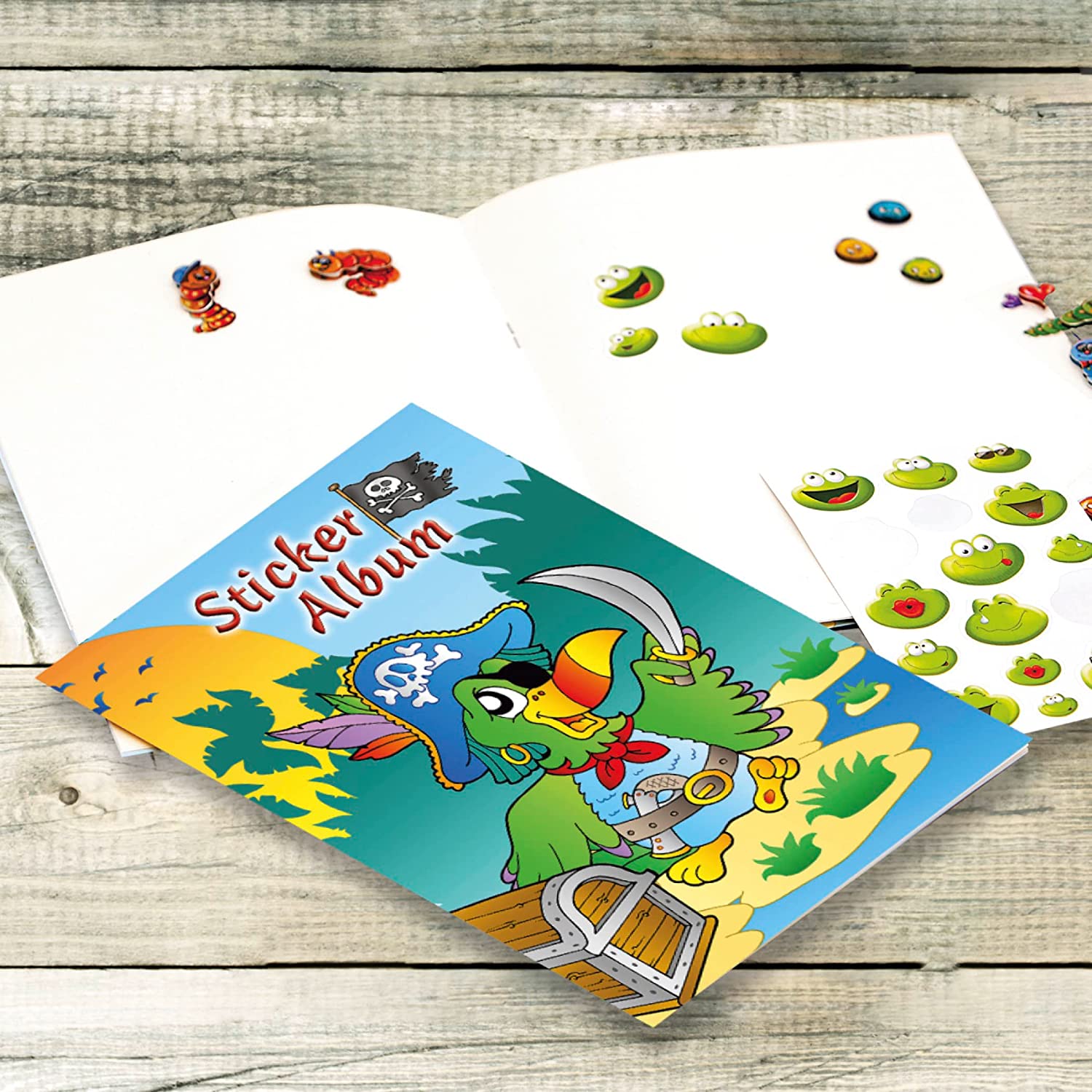 AVERY Zweckform ZDesign KIDS Stickeralbum "Pirat", DIN A5