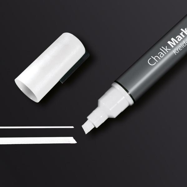 sigel Kreidemarker, Keilspitze: 1 - 5 mm, wei�