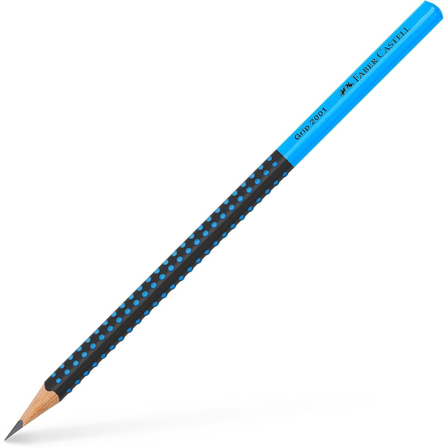 FABER-CASTELL Bleistift GRIP 2001 TWO TONE, H�rte HB, BLAU