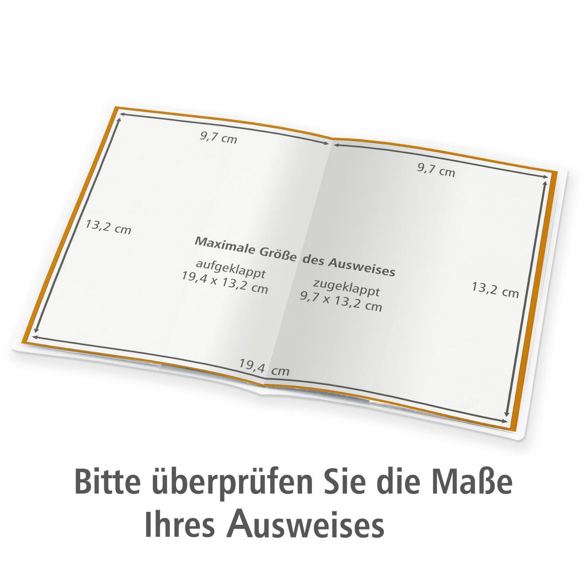 10x DURABLE Impfpassh�lle 196 x 134 mm transparent 2139-19