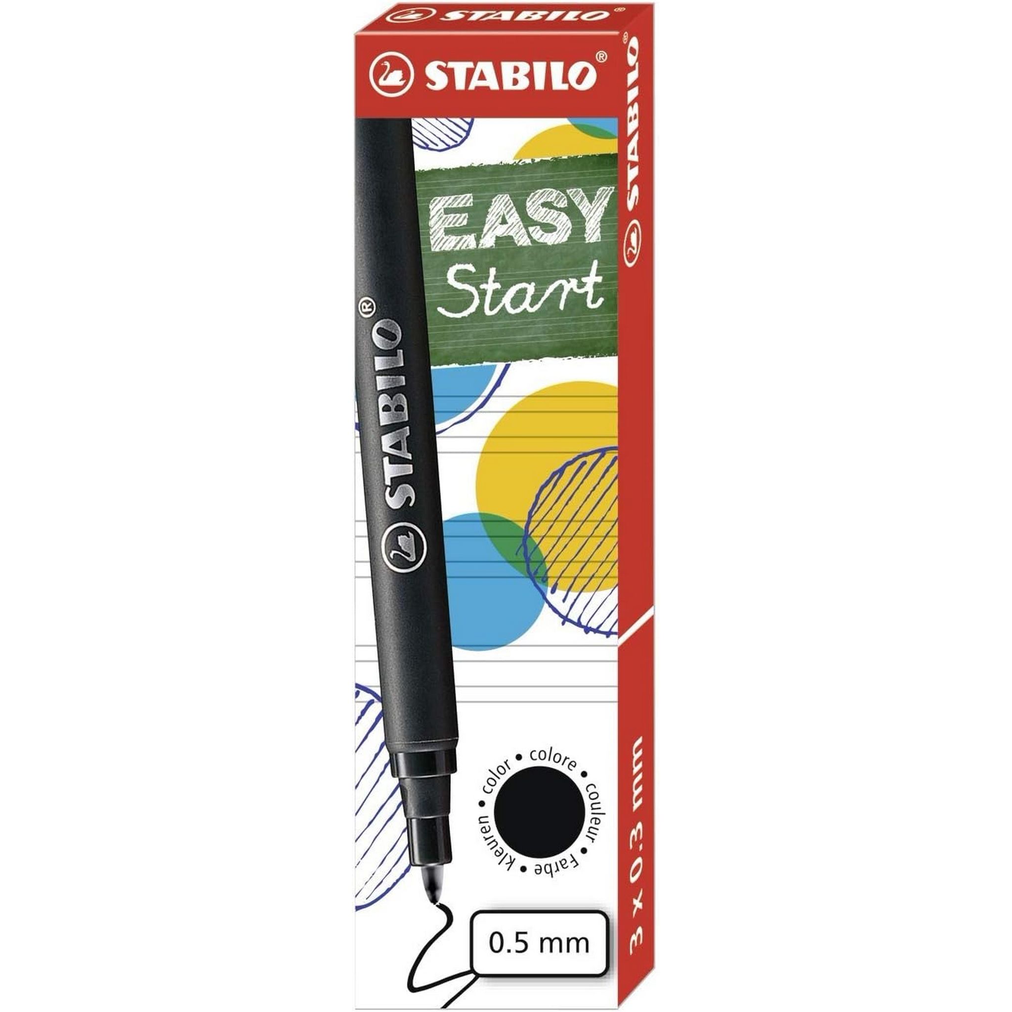 STABILO Tintenpatrone EasyOriginal 3 St�ck schwarz dokum...