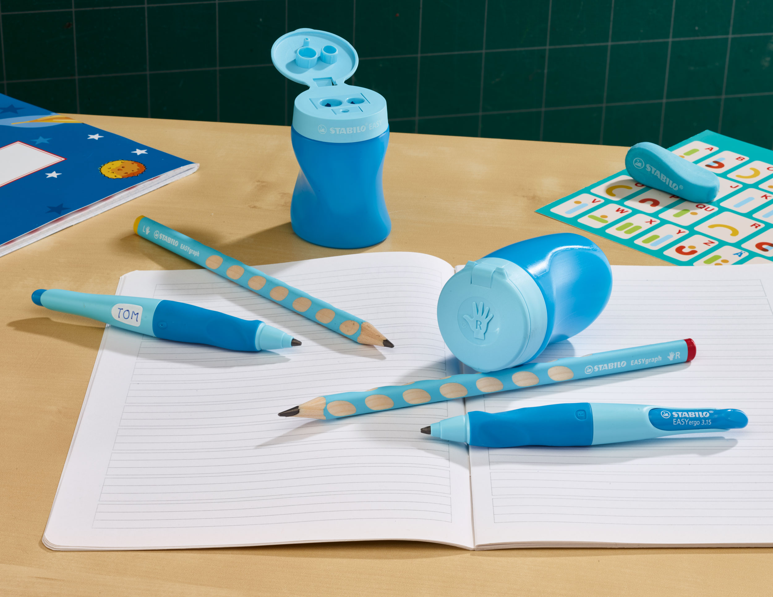 STABILO Spitzdose EASYsharpener, f�r Rechtsh�nder, blau