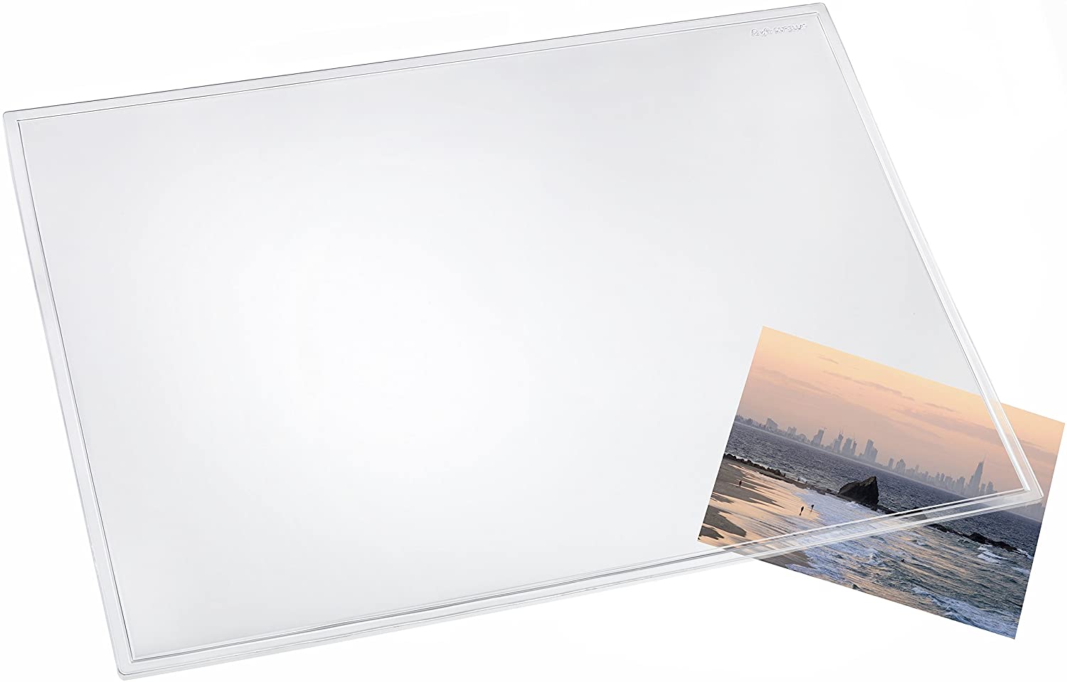 L�ufer Schreibunterlage DURELLA TRANSPARENT, glasklar