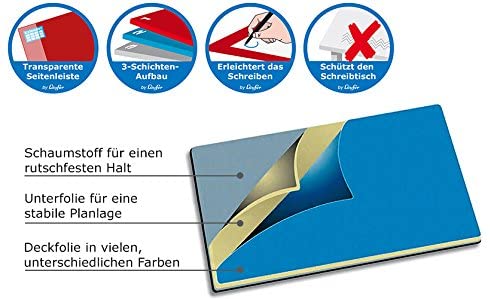 L�ufer Schreibunterlage Europa, 400 x 530 mm