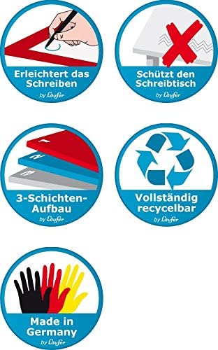 L�ufer Schreibunterlage Welt politisch, 400 x 530 mm