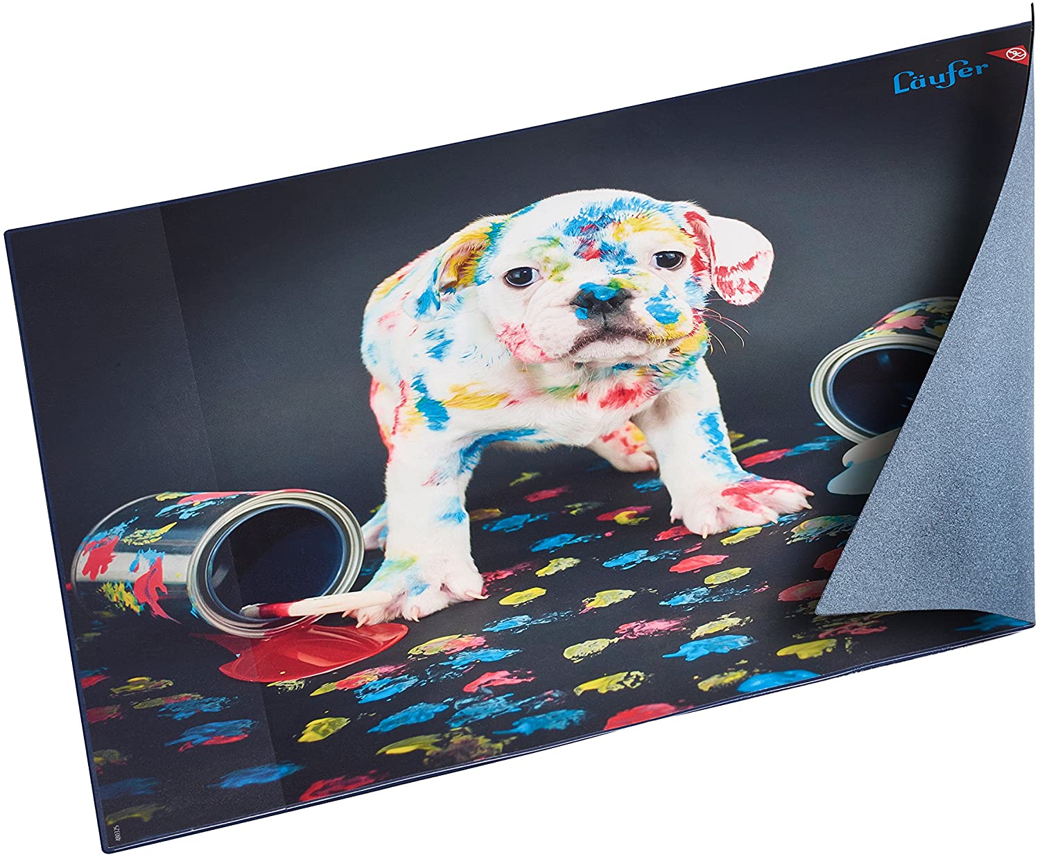 Lufer Schreibunterlage Bunter Hund, 400 x 530 mm
