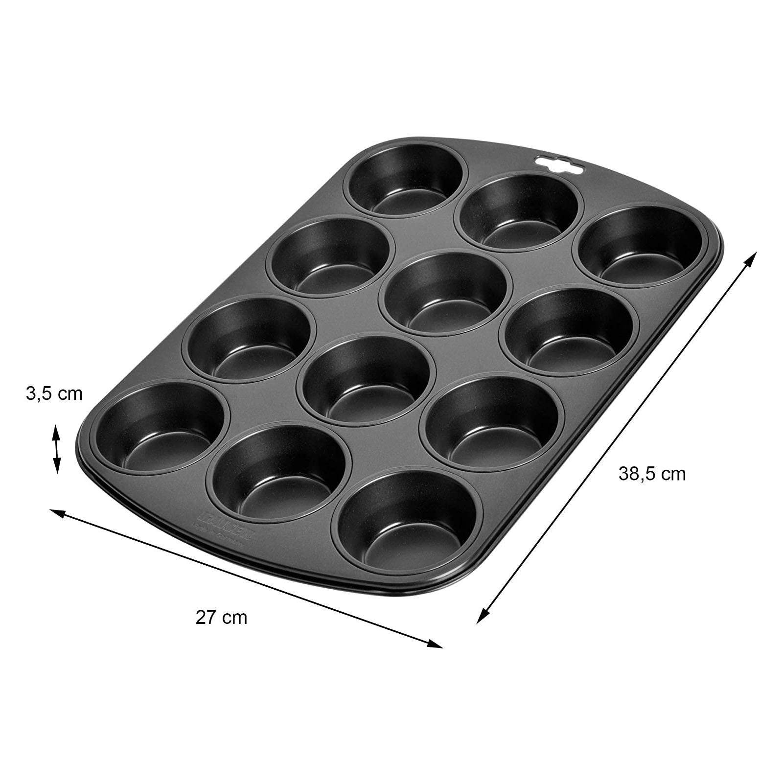 KAISER Inspiration Muffinform f�r 12 Muffins 38 x 27 cm
