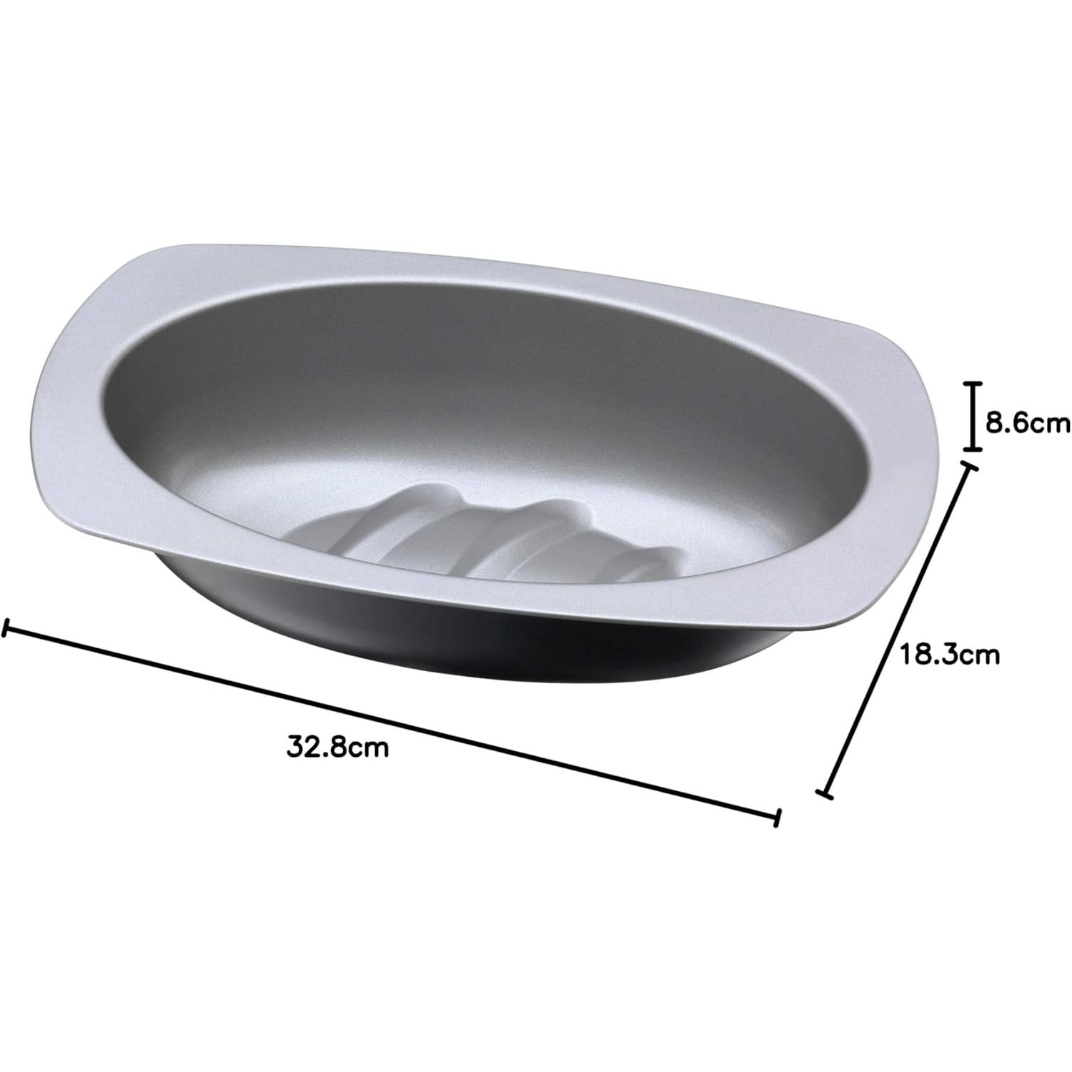 Kaiser Brot Back Form oval 32cm
