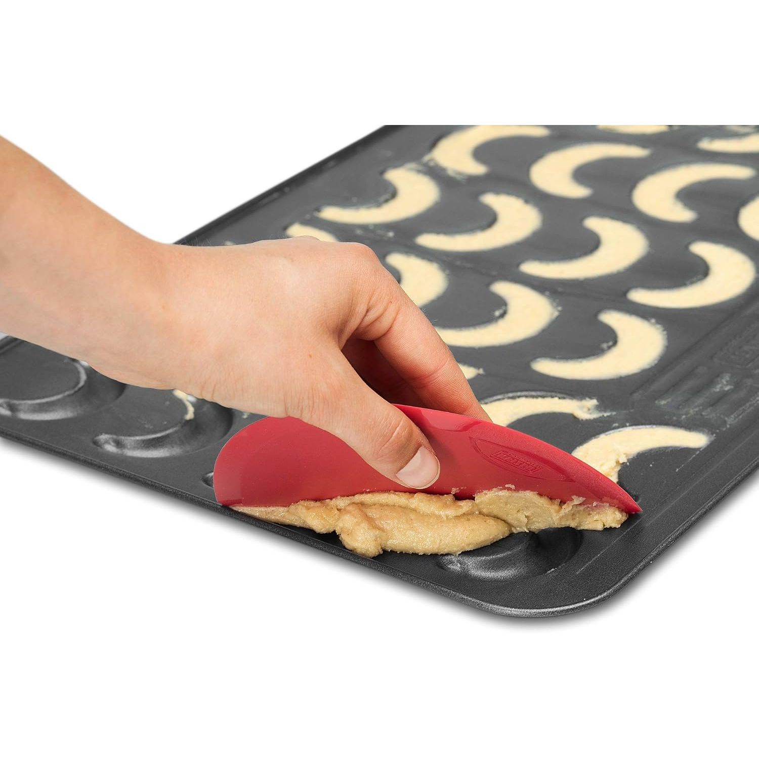 Kaiser X-mas Vanillekipferl Backblech, 42 x 29 cm