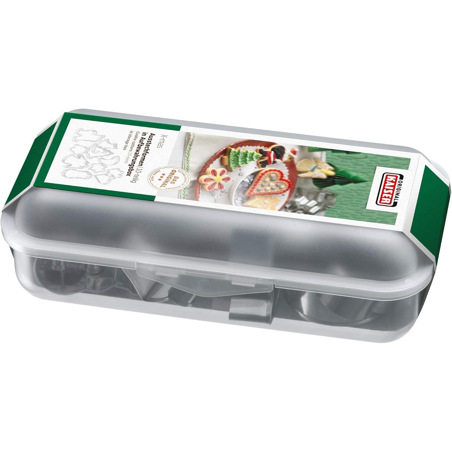 Kaiser 10 Keks-Ausstecher In Aufbewahrungsbox