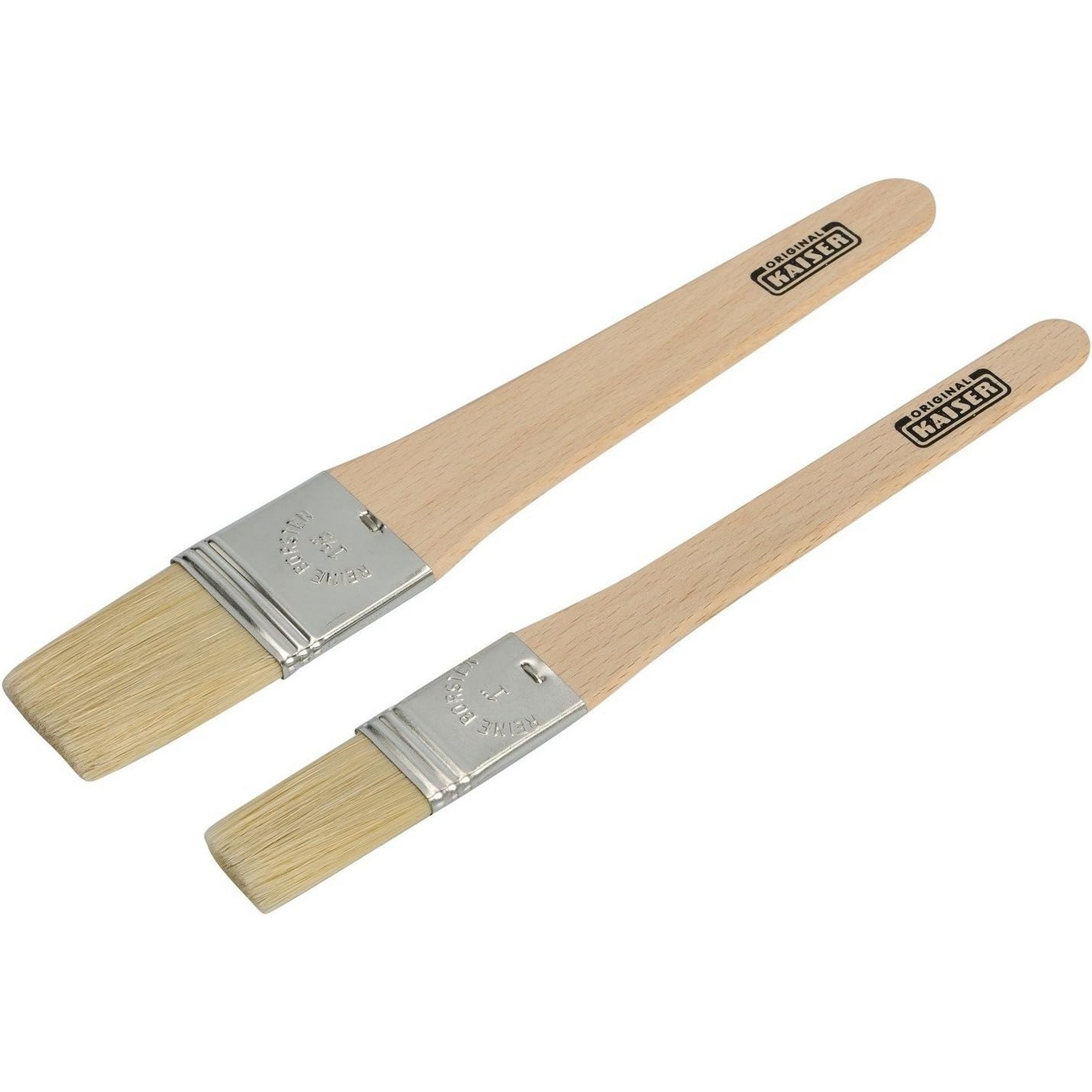 KAISER Backpinsel 2er Set mit Naturborsten