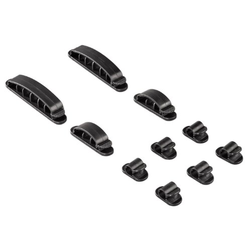 hama Kabel-Clip "Easy Clip", verschiedene Gr��en, schwarz