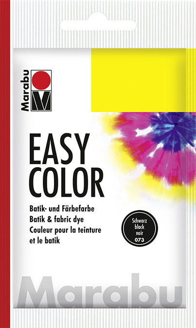 Marabu Batikfarbe Frbefarbe EasyColor, 25 g, schwarz
