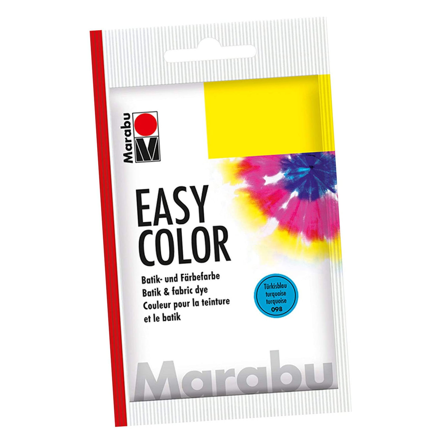 Marabu Easy-Color 25G trkis Batikfarbe Frbefarbe