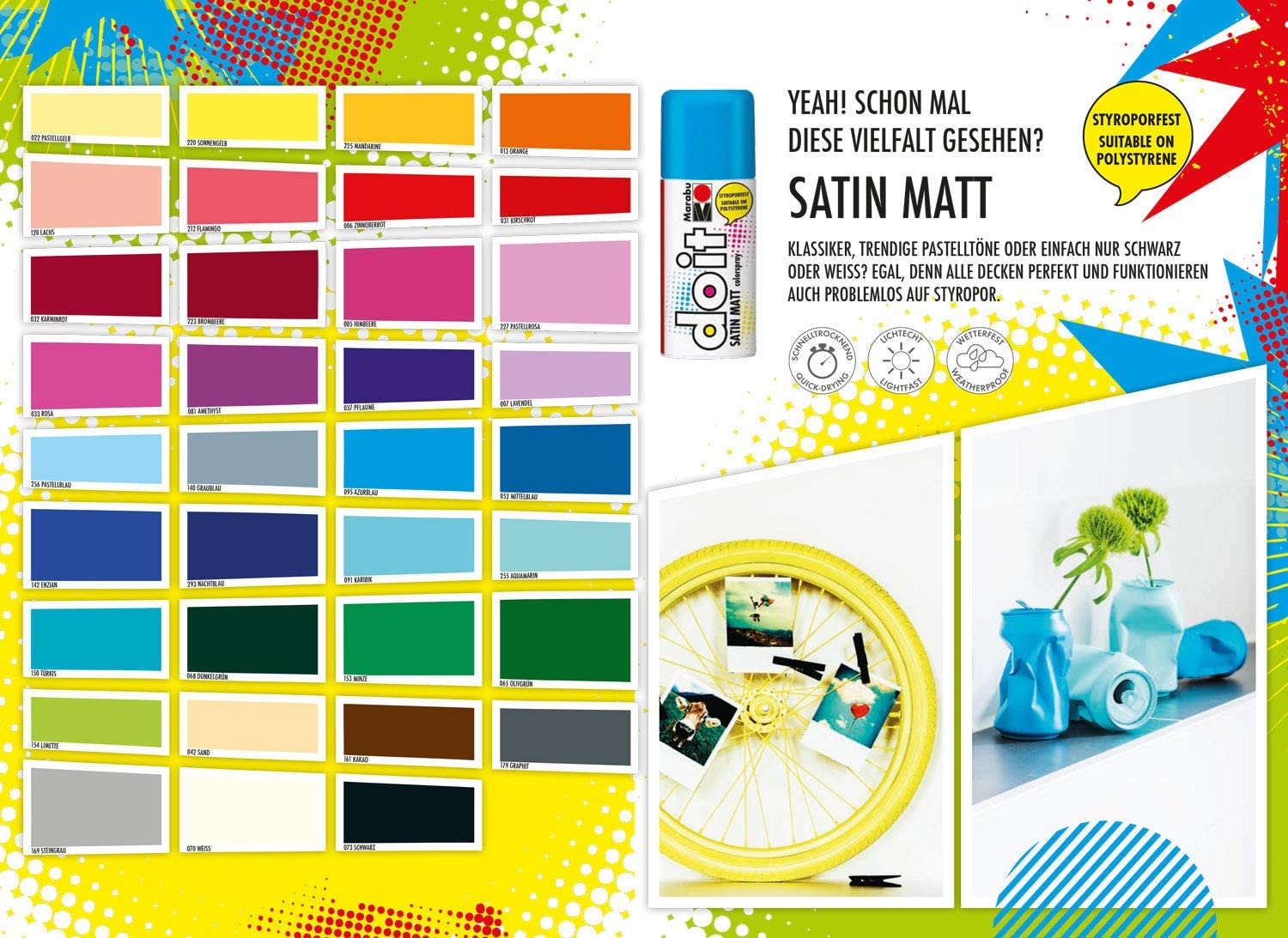 Marabu Spr�hfarbe do it SATIN MATT, steingrau