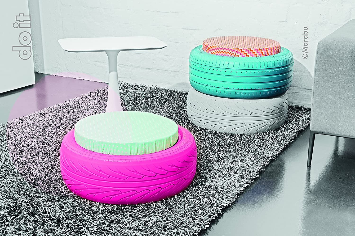 Marabu Spr�hfarbe do it NEON, neon-pink